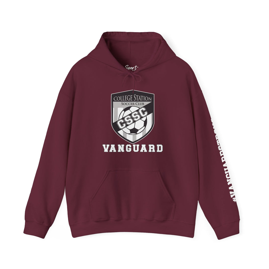 College Station Soccer Club Vanguard Unisex Adult Hooded Sweatshirt