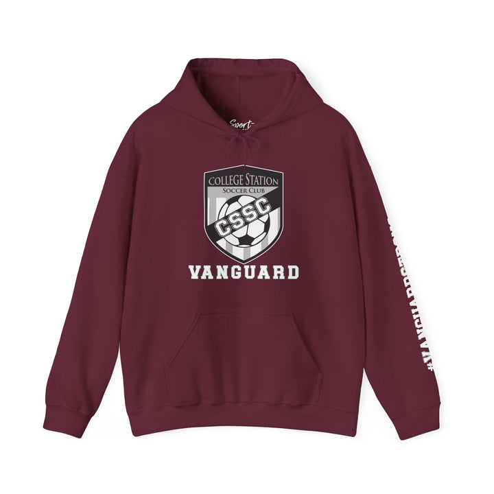 College Station Soccer Club Vanguard Unisex Adult Hooded Sweatshirt