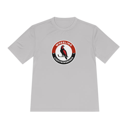 Wheeling Lightningbirds Unisex Adult Moisture Wicking T-Shirt