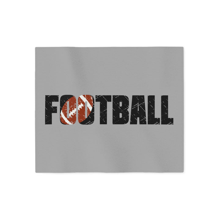 Football Sweatshirt Blanket