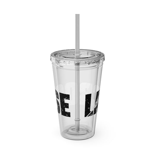 Lacrosse 16 oz Sunsplash Tumbler with Straw