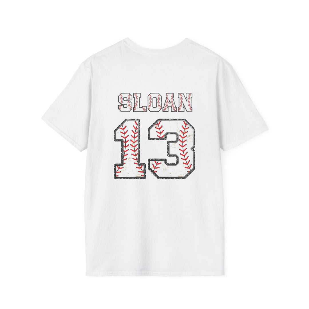 Iron Knights Adult Unisex T-Shirt w/Flag Design & Name and Number on Back