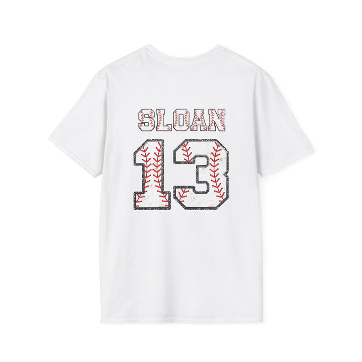 Iron Knights Adult Unisex T-Shirt w/Flag Design & Name and Number on Back