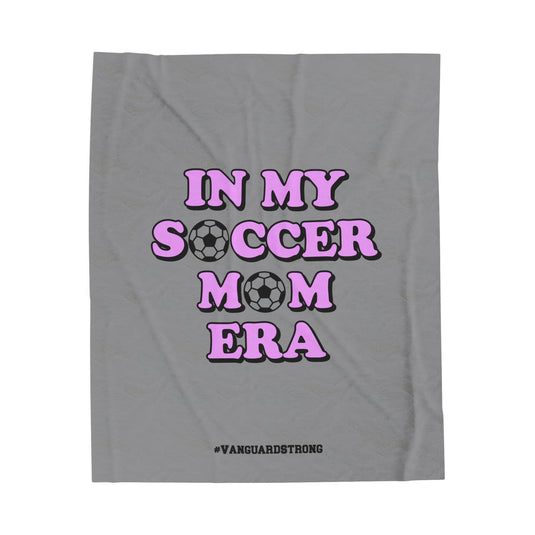 College Station Soccer Club Vanguard Velveteen Plush Blanket - In My Soccer Mom Era