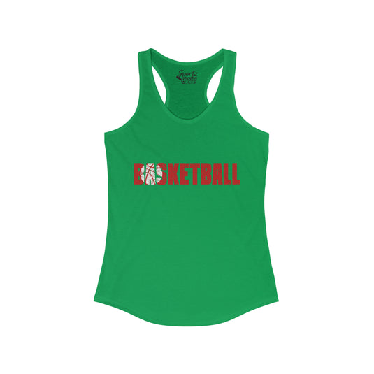 Basketball Adult Women's Racerback Tank