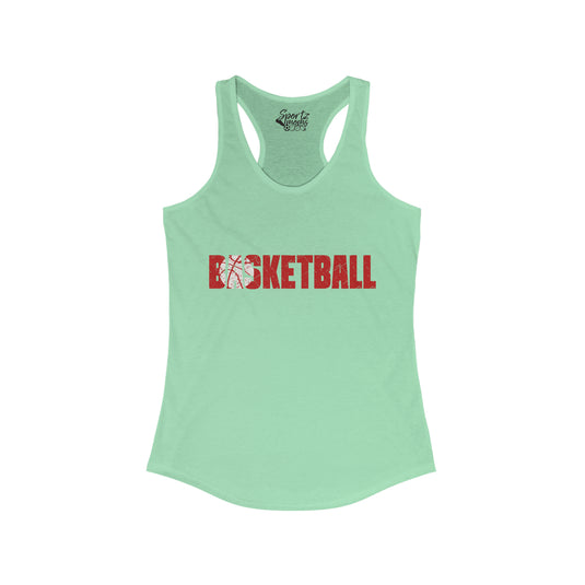 Basketball Adult Women's Racerback Tank