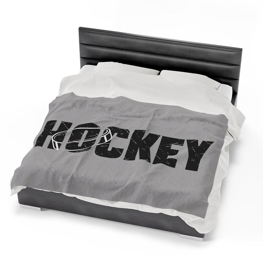 Hockey Plush Blanket