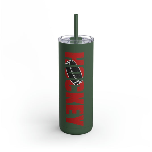 Hockey 20oz Skinny Matte Tumbler