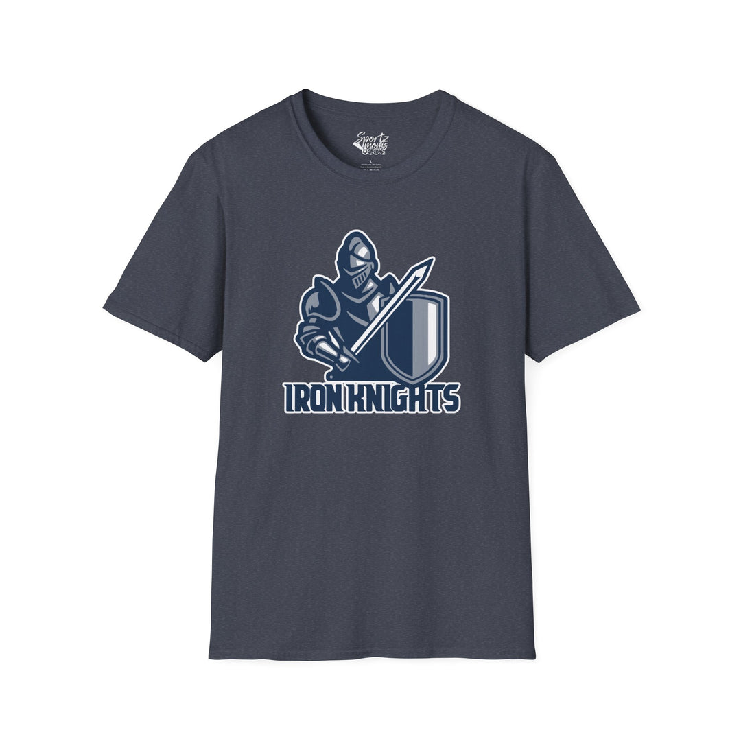 Iron Knights Adult Unisex T-Shirt - Knight Design
