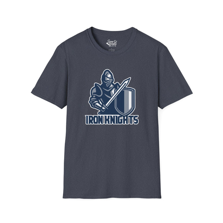 Iron Knights Adult Unisex T-Shirt - Knight Design