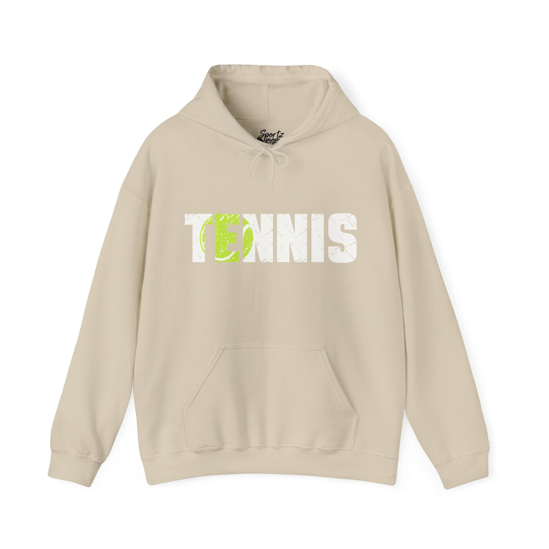 Tennis Adult Unisex Hooded Sweatshirt