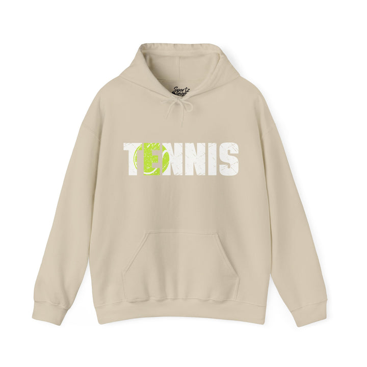 Tennis Adult Unisex Hooded Sweatshirt