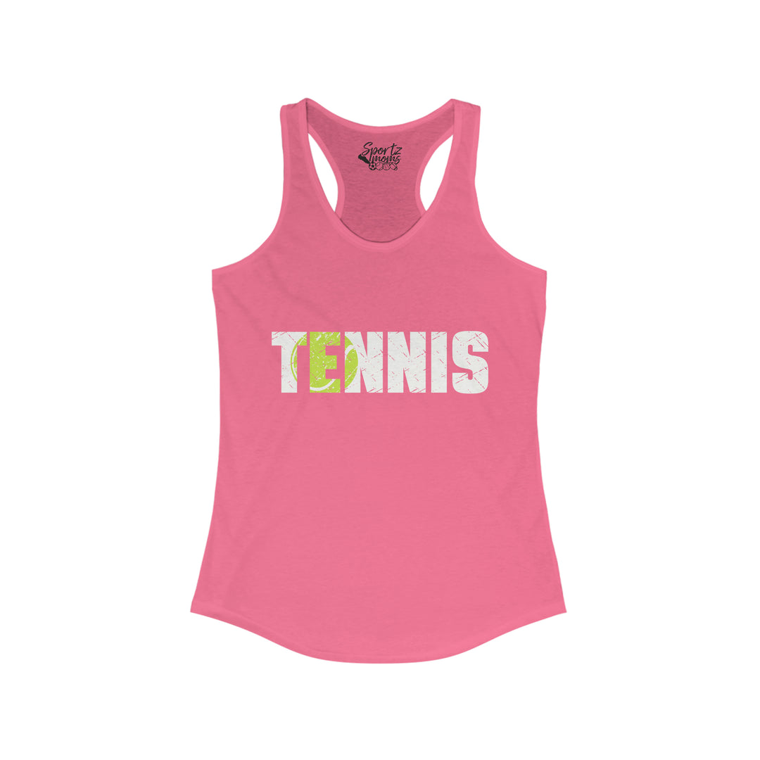 Tennis Adult Women's Racerback Tank