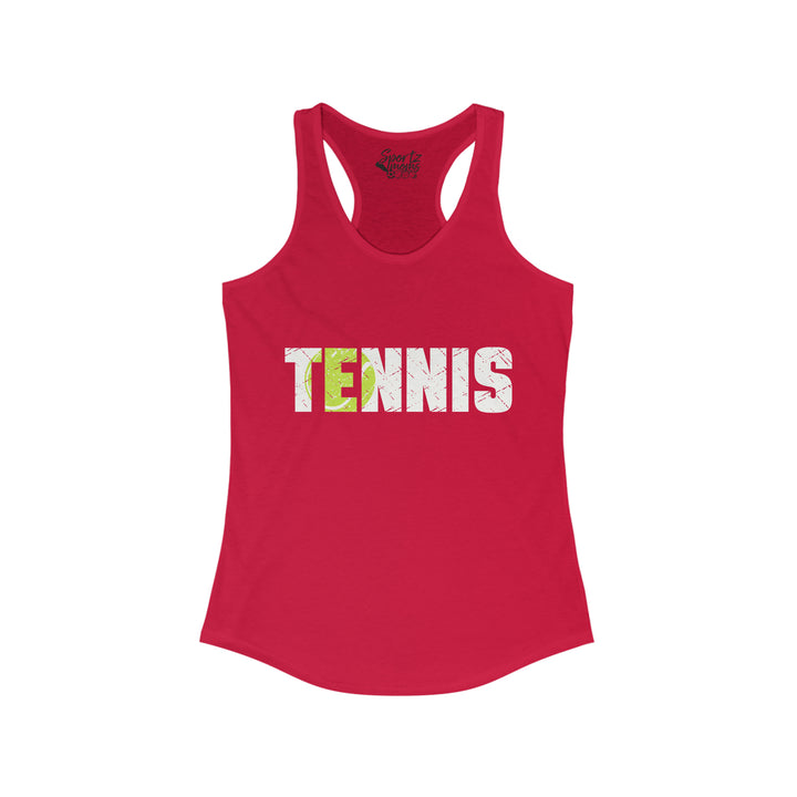 Tennis Adult Women's Racerback Tank