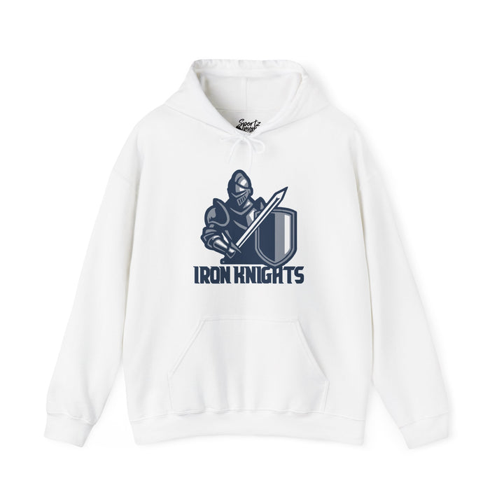 Iron Knights Adult Unisex Hooded Sweatshirt w/Knight Design