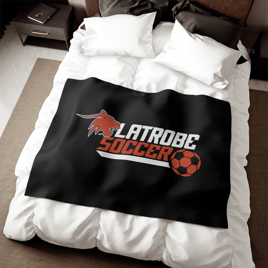 Greater Latrobe Girls Soccer Sweatshirt Blanket