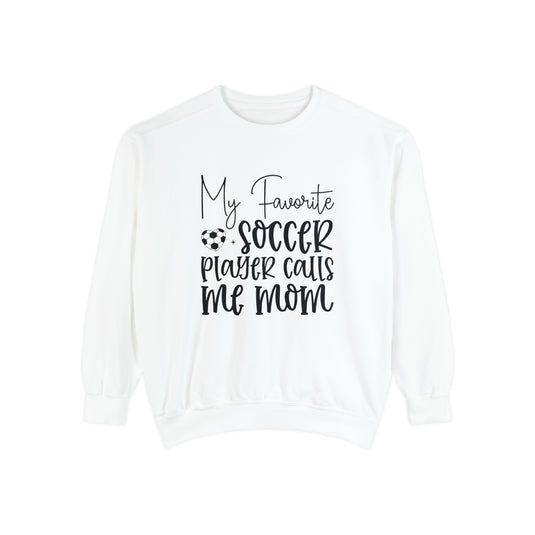 My Favorite Soccer Player Adult Unisex Premium Crewneck Sweatshirt