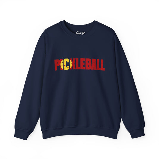 Pickleball Adult Unisex Basic Crewneck Sweatshirt