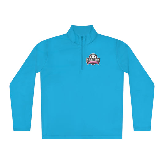 Unisex Adult Long Sleeve Quarter-Zip Pullover