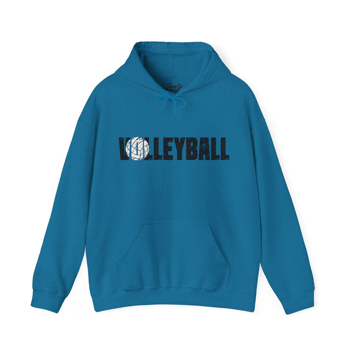 Volleyball Adult Unisex Hooded Sweatshirt