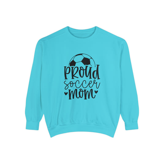 Proud Soccer Mom Adult Unisex Premium Crewneck Sweatshirt