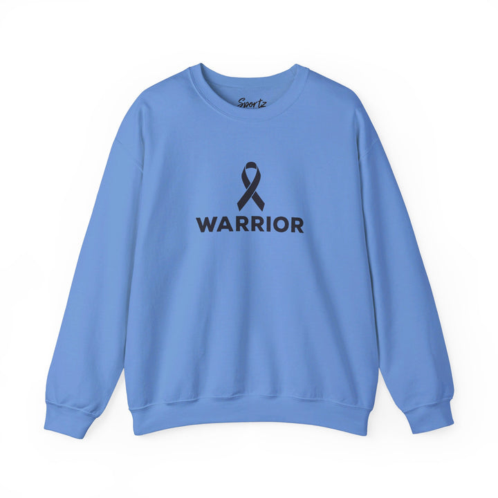 Cancer Ribbon Warrior Adult Unisex Crewneck Sweatshirt