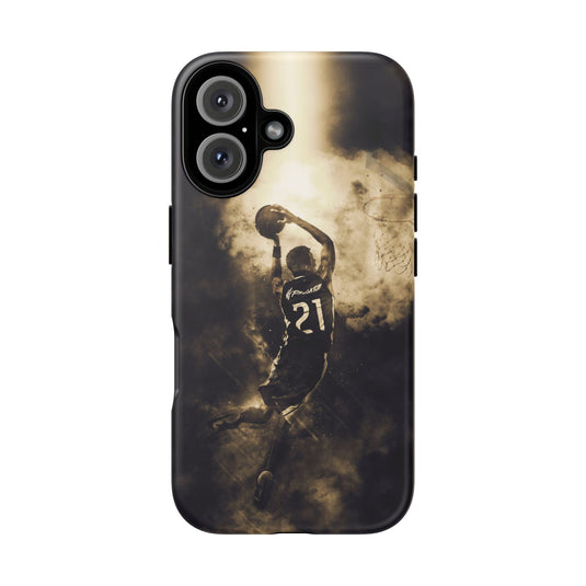 Custom Picture Tough Phone Case - Smoke Effect