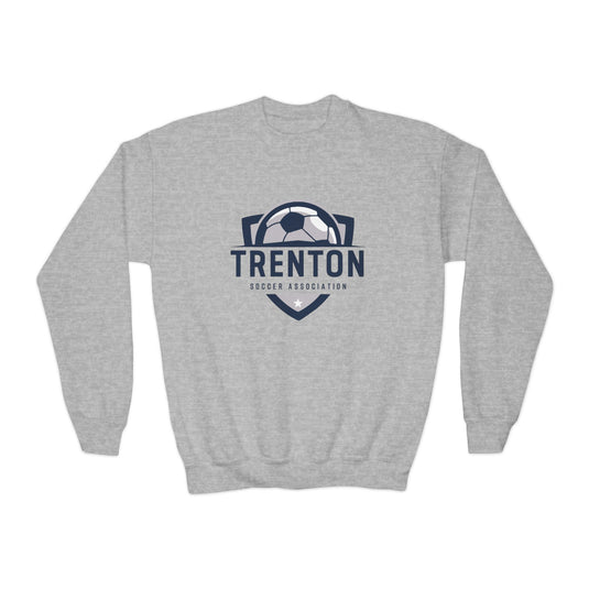 Trenton Soccer Association Unisex Youth Basic Crewneck Sweatshirt