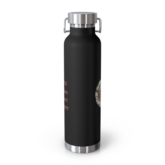 Southern Grit Copper Vacuum Insulated Bottle 22oz w/Both Logos