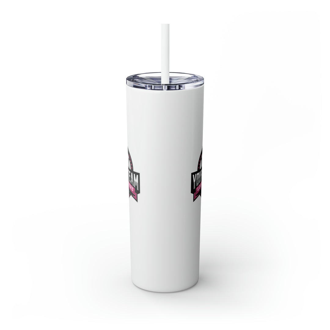 Skinny Tumbler with Straw 20oz