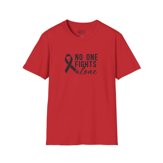 No One Fights Alone Adult Unisex Basic T-Shirt