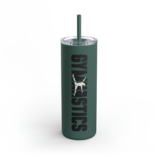 Gymnastics 20oz Skinny Matte Tumbler