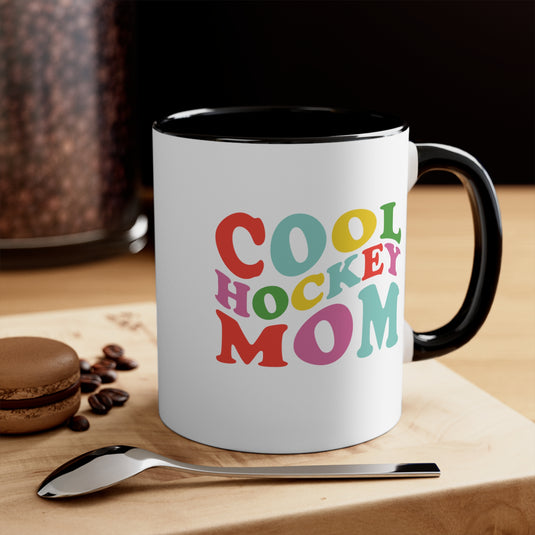 Cool Hockey Mom 11oz Accent Mug