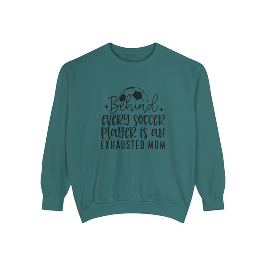 Behind Every Soccer Player Adult Unisex Premium Crewneck Sweatshirt