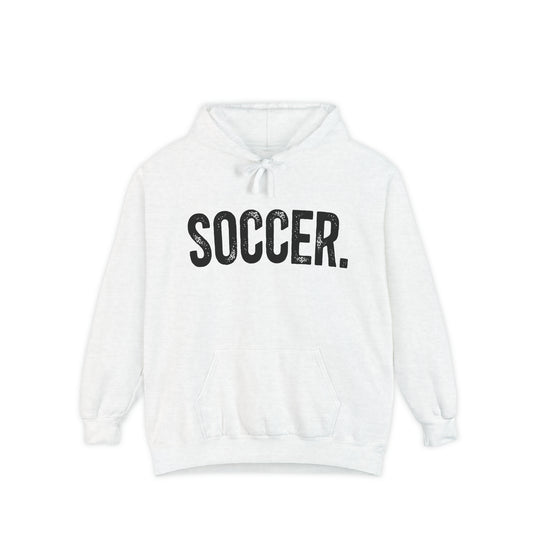 Rustic Design Soccer Adult Unisex Premium Hooded Sweatshirt
