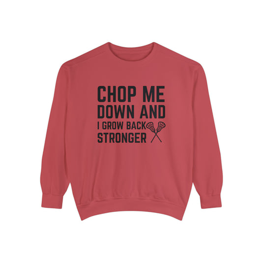 Chop Me Down Lacrosse Adult Unisex Premium Crewneck Sweatshirt