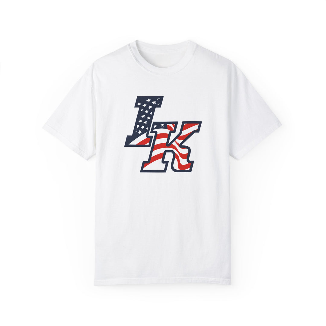 Iron Knights Premium Adult Unisex T-Shirt - Flag Design
