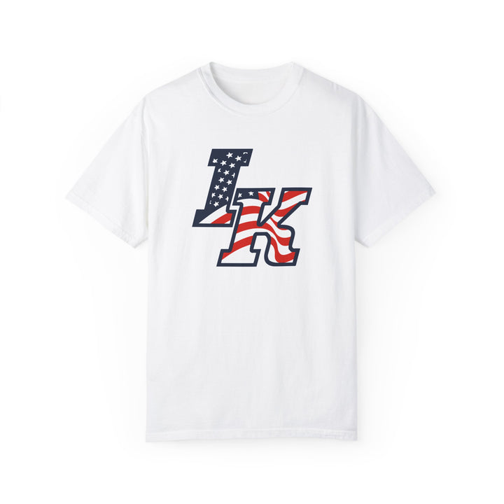 Iron Knights Premium Adult Unisex T-Shirt - Flag Design
