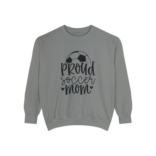 Proud Soccer Mom Adult Unisex Premium Crewneck Sweatshirt