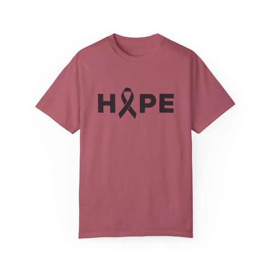 Hope Cancer Ribbon Adult Unisex Premium T-Shirt