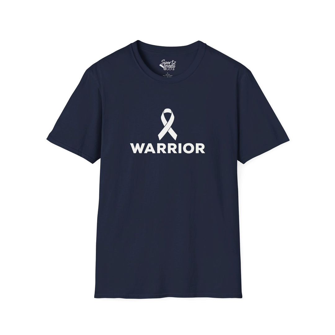 Cancer Ribbon Warrior Adult Unisex T-Shirt
