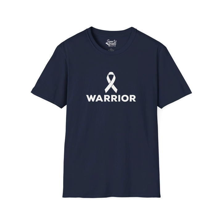 Cancer Ribbon Warrior Adult Unisex T-Shirt