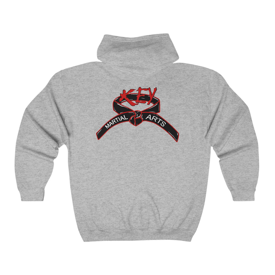 Key Martial Arts Unisex Adult Full Zip Hooded Sweatshirt