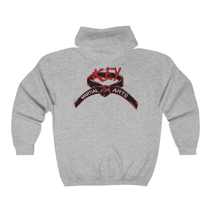 Key Martial Arts Unisex Adult Full Zip Hooded Sweatshirt