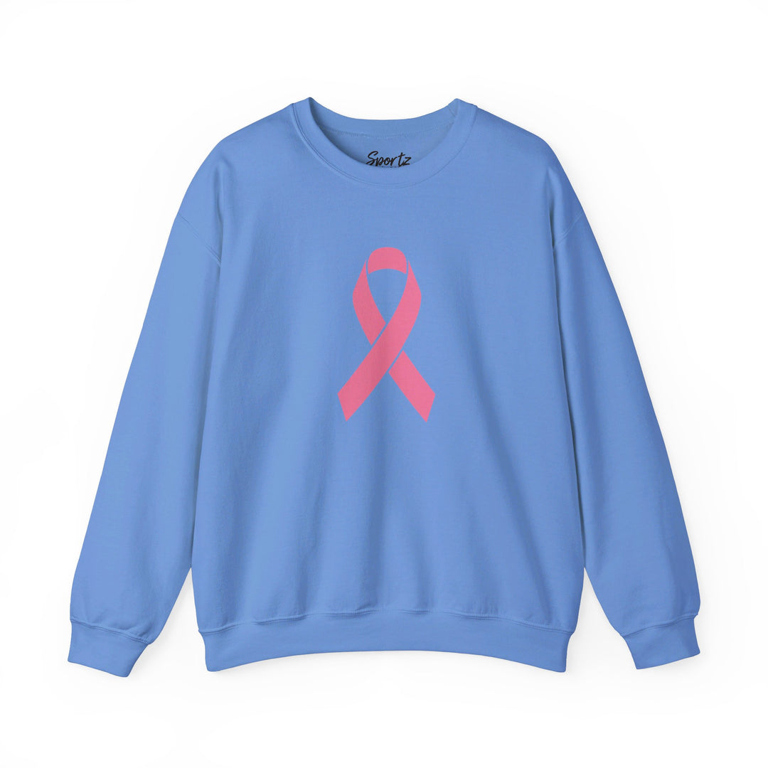 Cancer Ribbon Adult Unisex Crewneck Sweatshirt