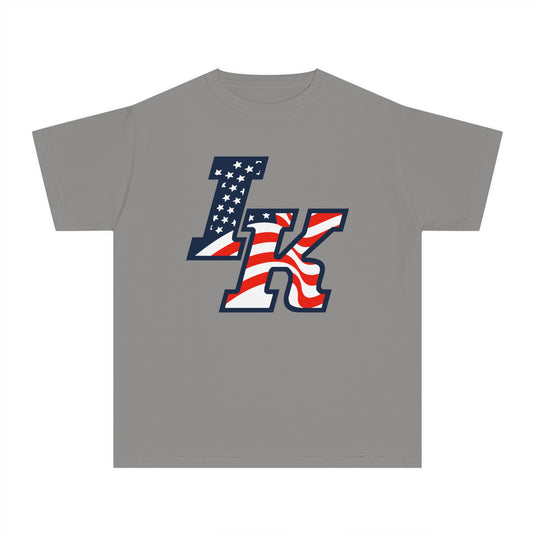 Iron Knights Youth Premium Tshirt - w/Flag Logo Only