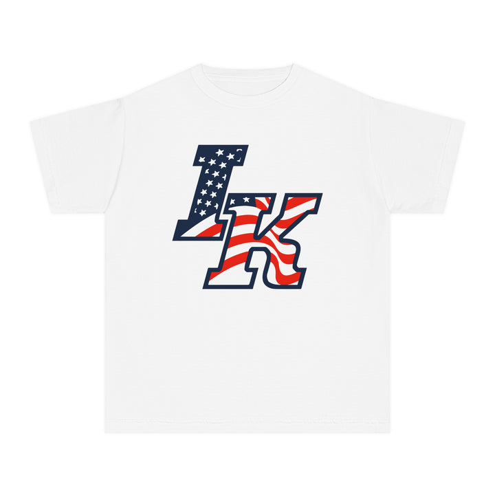 Iron Knights Youth Premium Tshirt - w/Flag Logo Only
