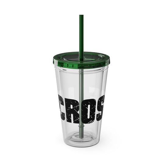 Lacrosse 16 oz Sunsplash Tumbler with Straw