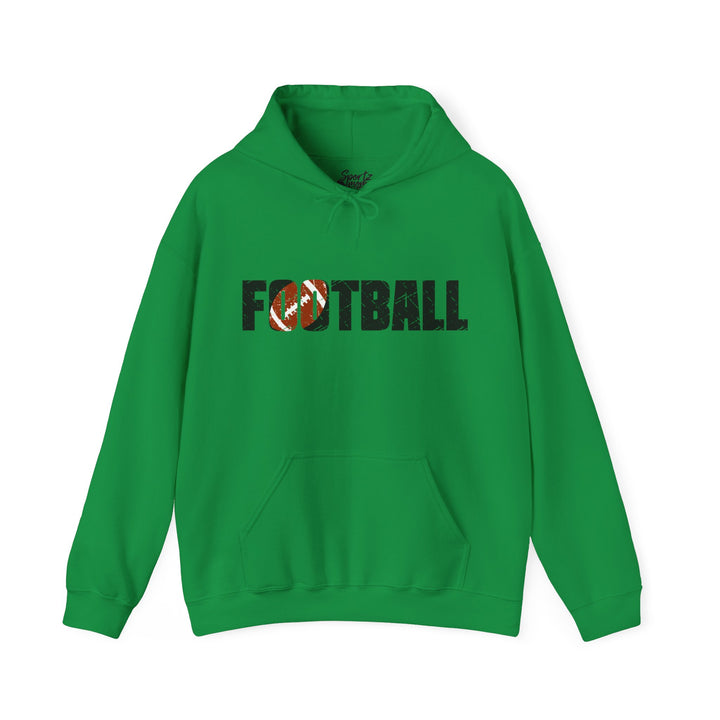 Football Adult Unisex Hooded Sweatshirt