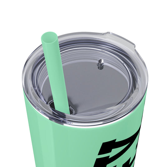 Tall Design Hockey 20oz Skinny Tumbler with Straw in Matte or Glossy